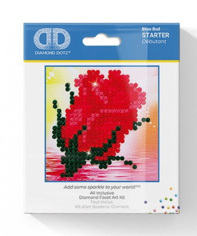 BLISS BUD RED ROSE - DIAMOND DOTZ Starter Kit