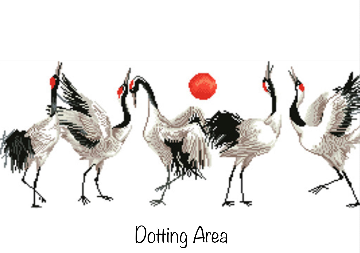 BROLGA DANCE - DIAMOND DOTZ Intermediate Kit