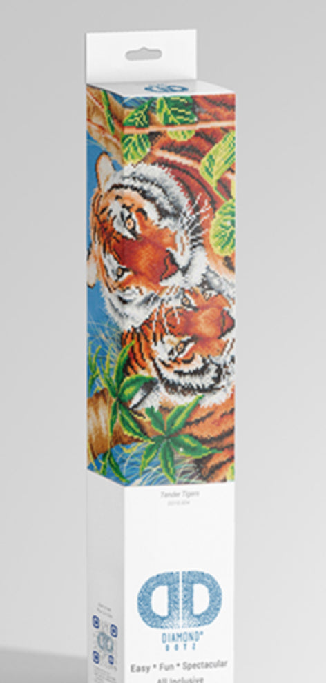 TENDER TIGERS - DIAMOND DOTZ Intermediate Kit