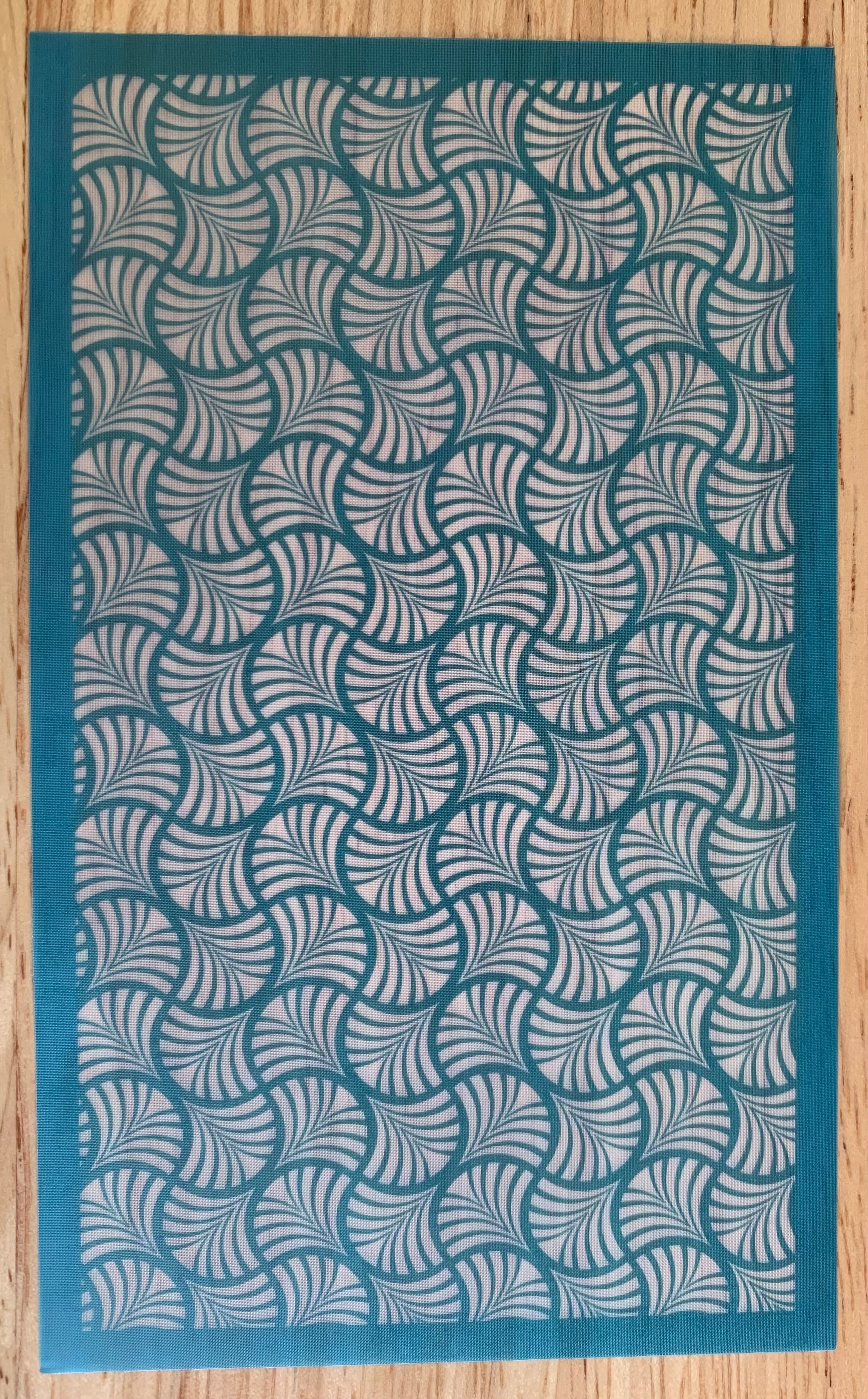 Reusable Silk Screen Stencils for Polymer Clay