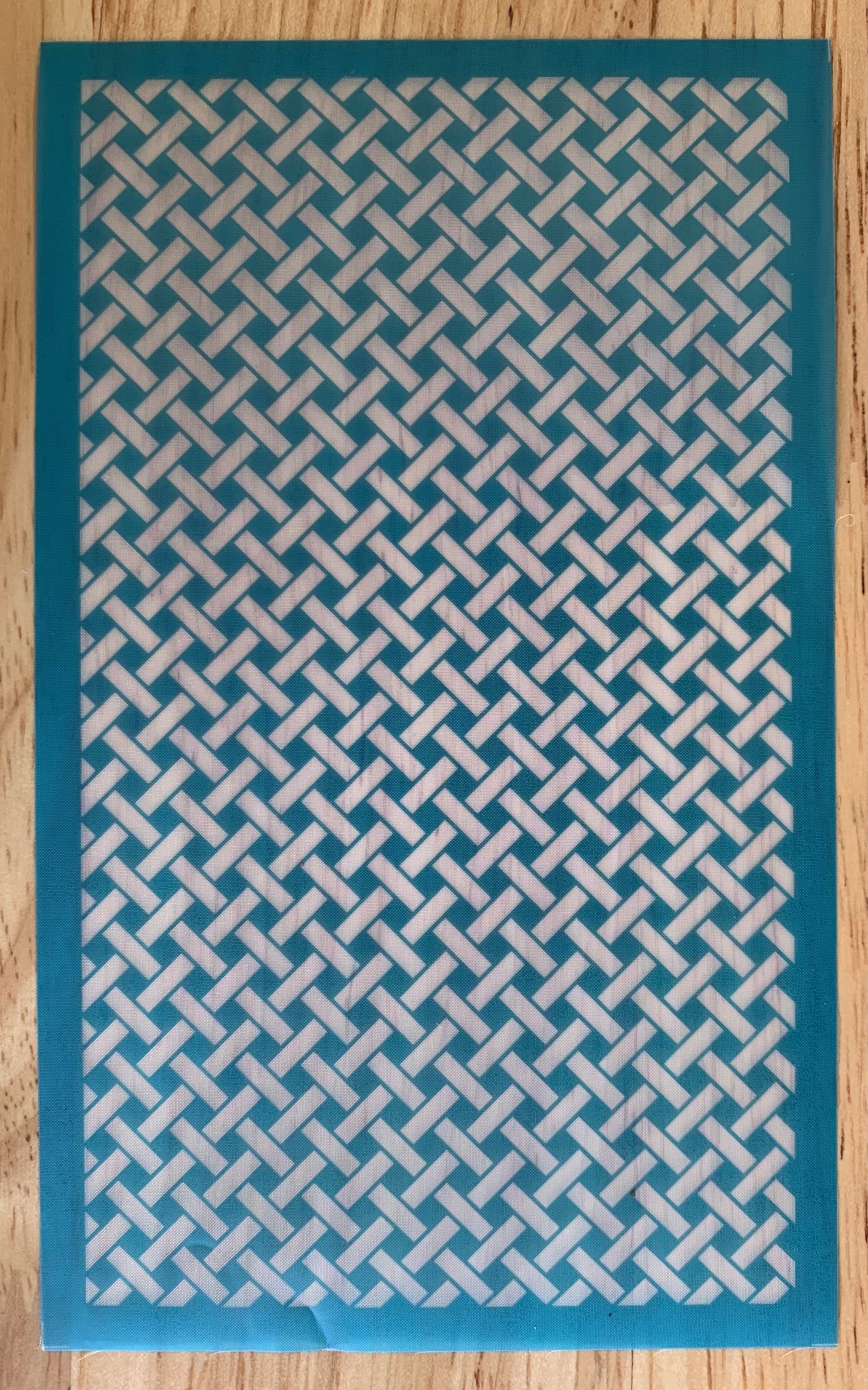 Reusable Silk Screen Stencils for Polymer Clay