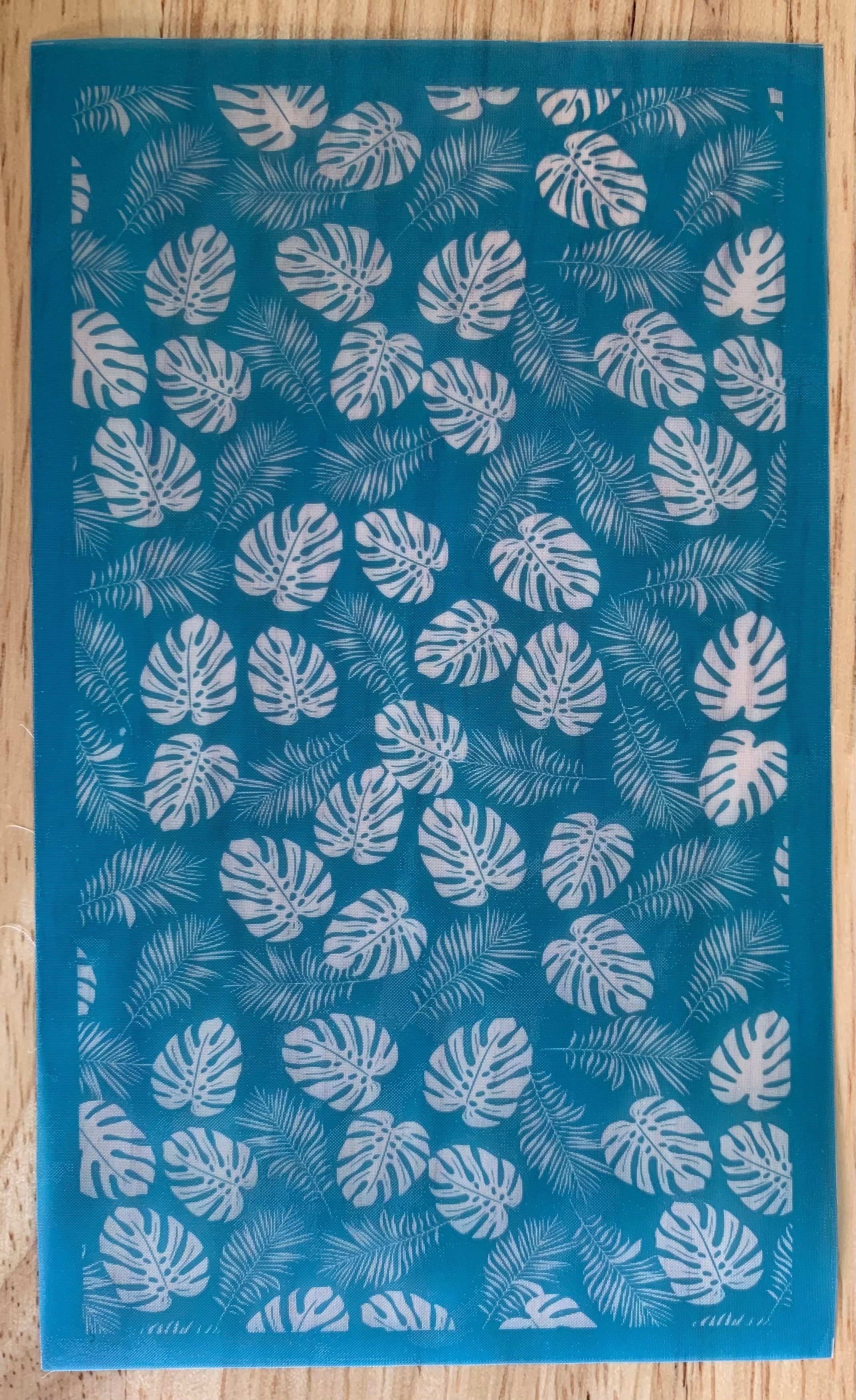 Reusable Silk Screen Stencils for Polymer Clay