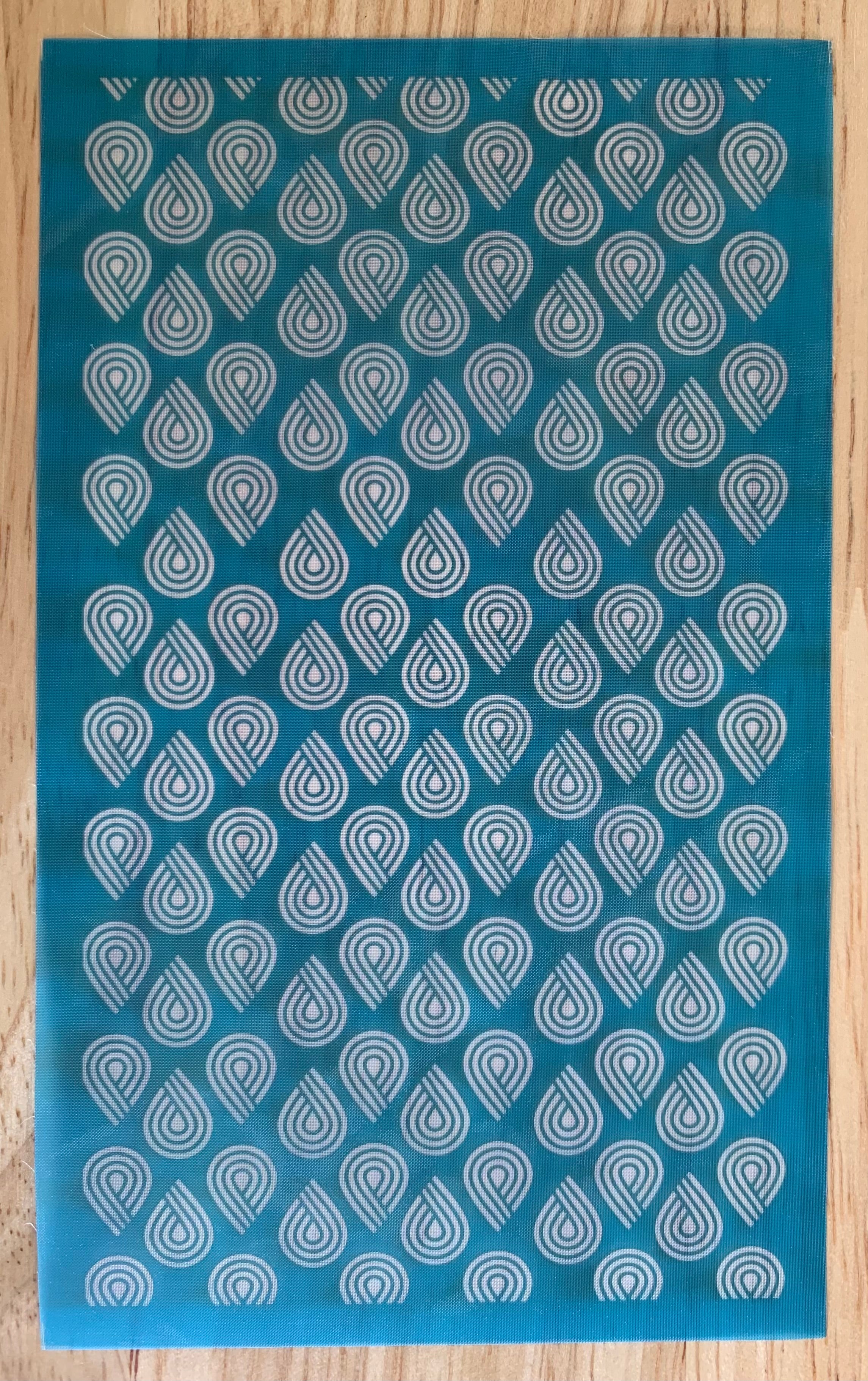 Reusable Silk Screen Stencils for Polymer Clay