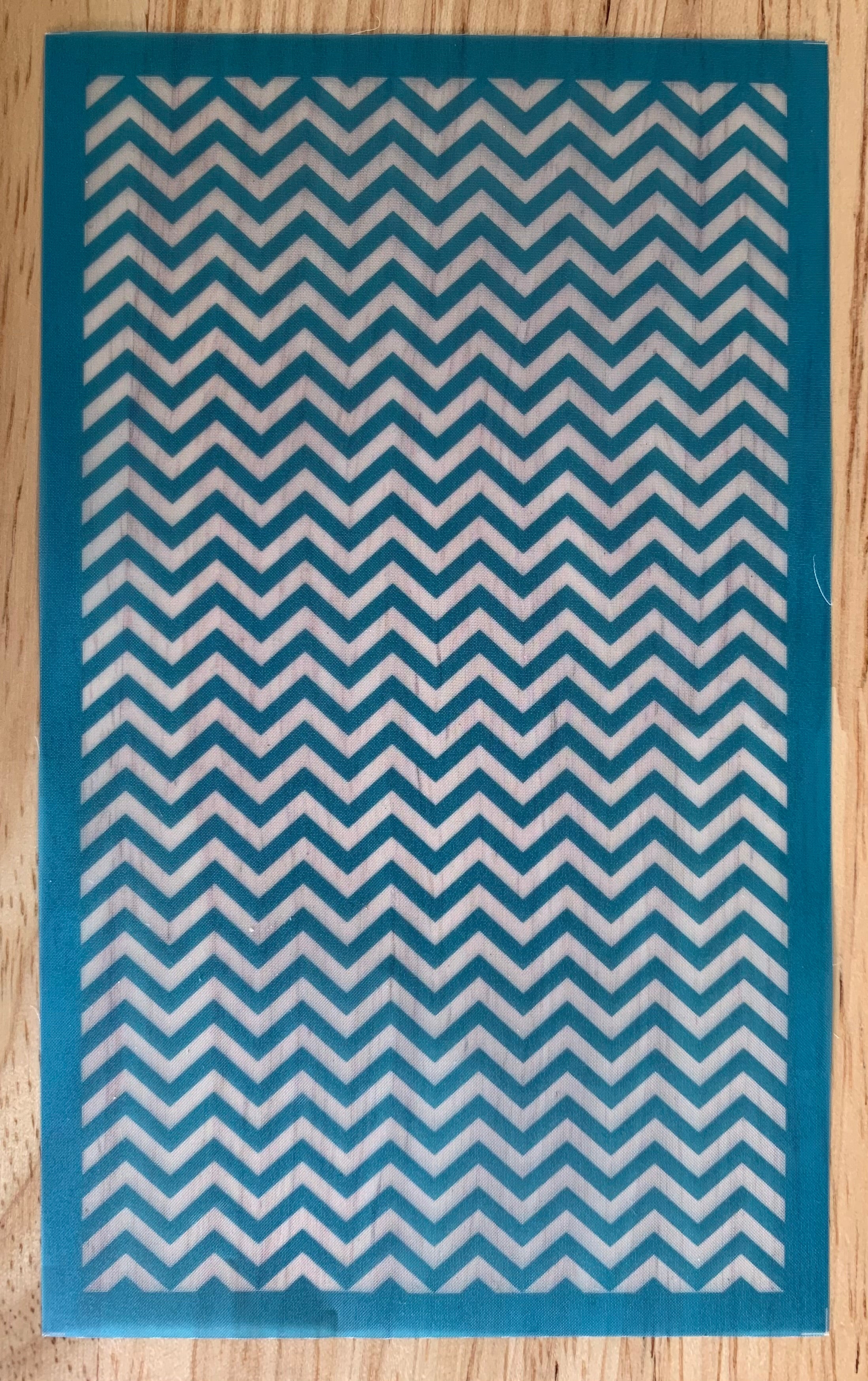 Reusable Silk Screen Stencils for Polymer Clay