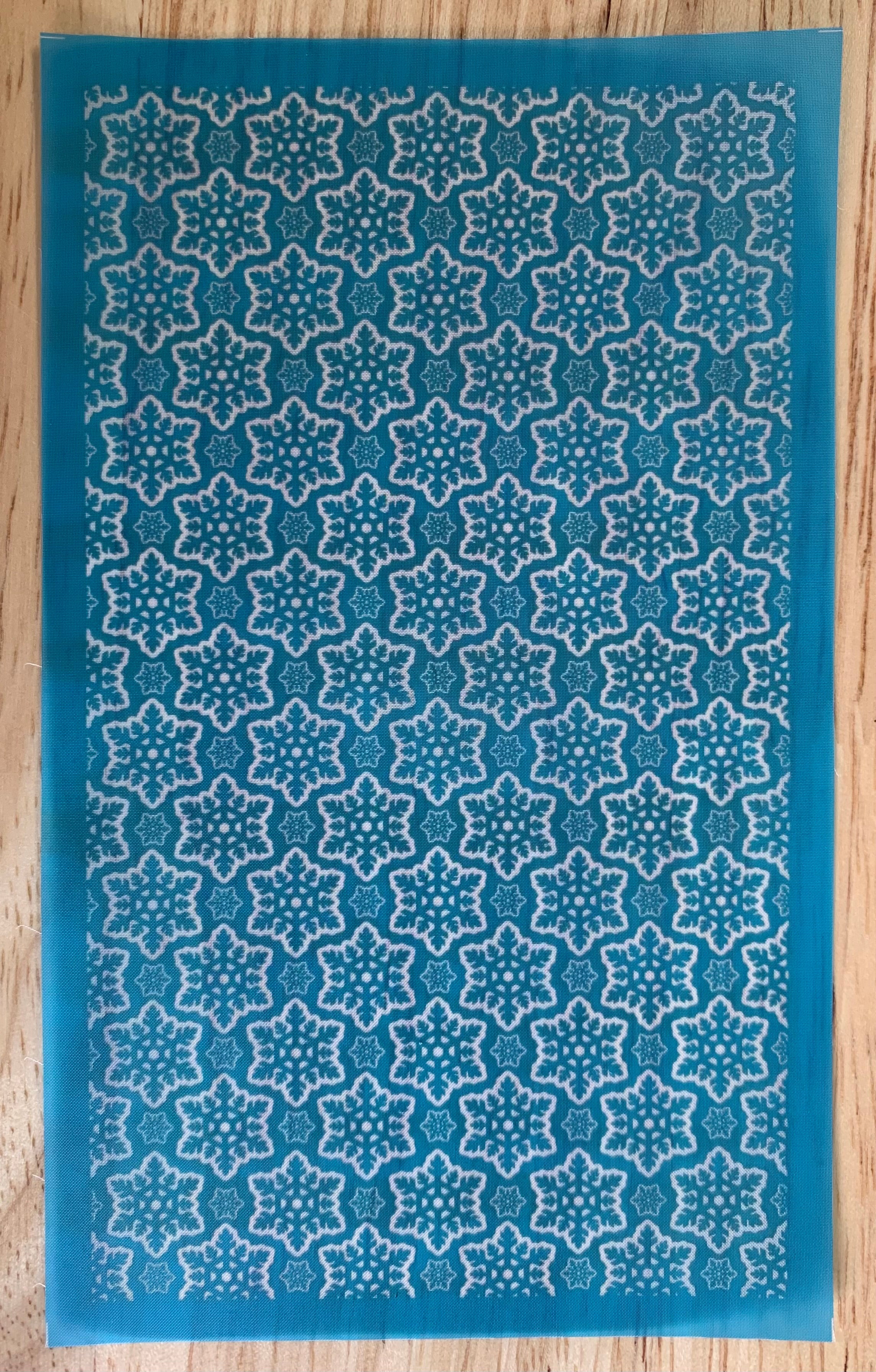 Reusable Silk Screen Stencils for Polymer Clay