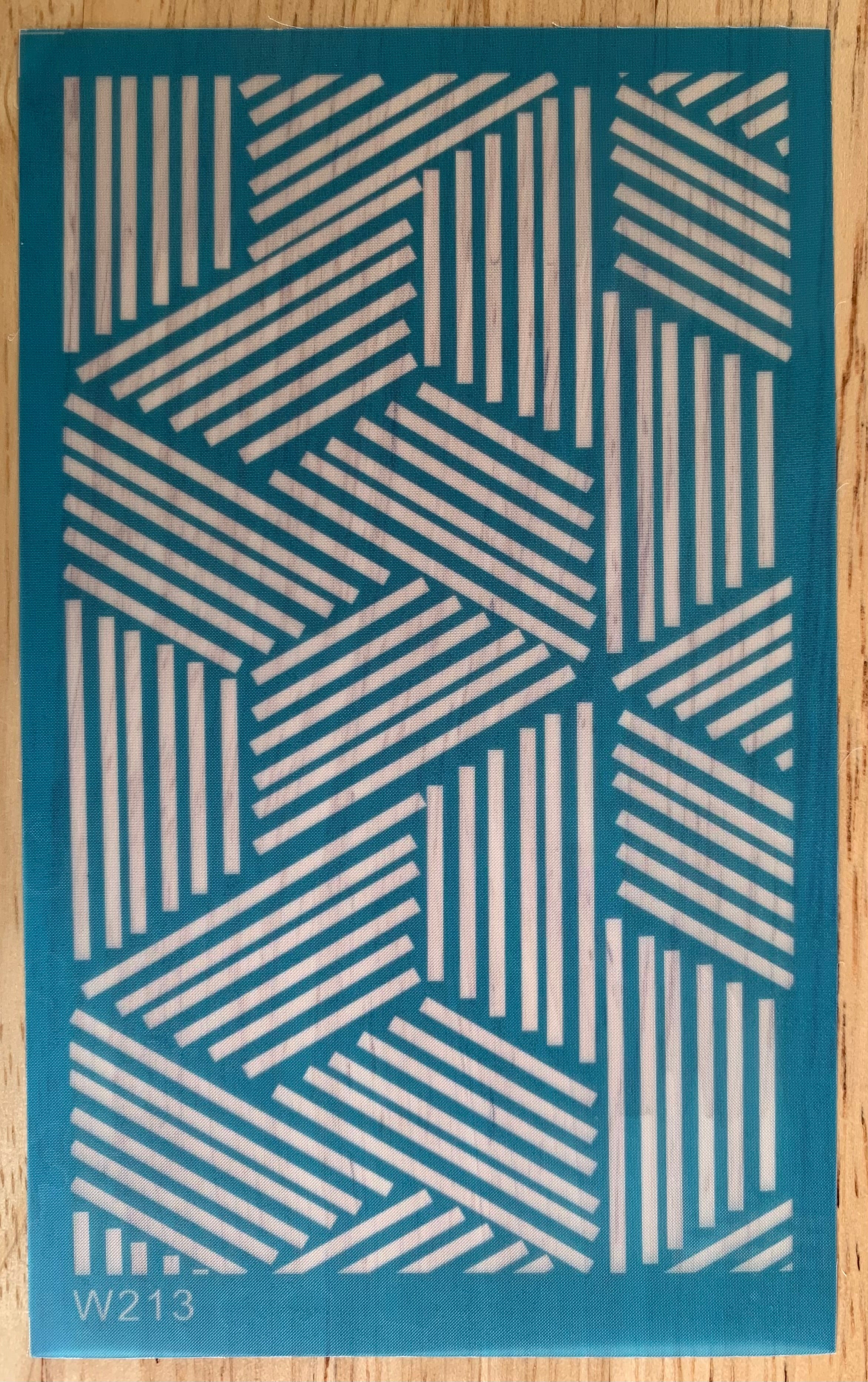 Reusable Silk Screen Stencils for Polymer Clay