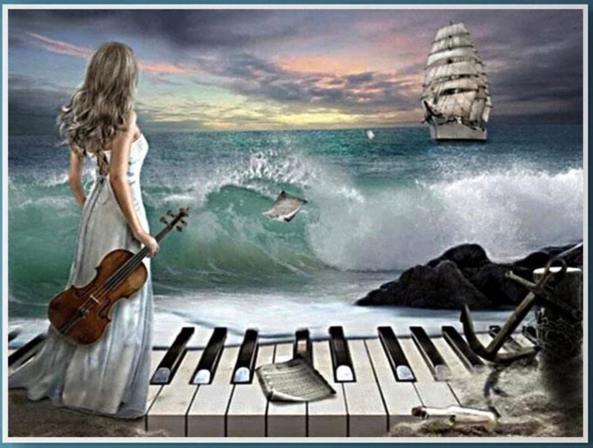 SIREN OF THE SEA - Full Drill Diamond Painting - 40cm x 30cm