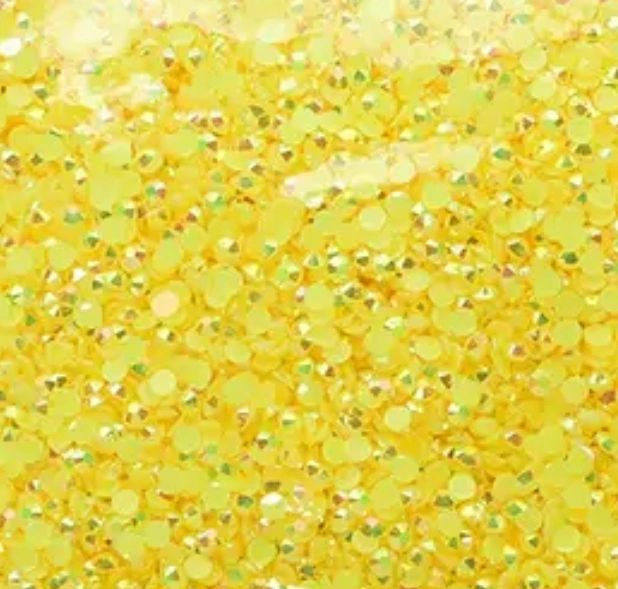 3mm BRIGHT JELLY AB RHINESTONES