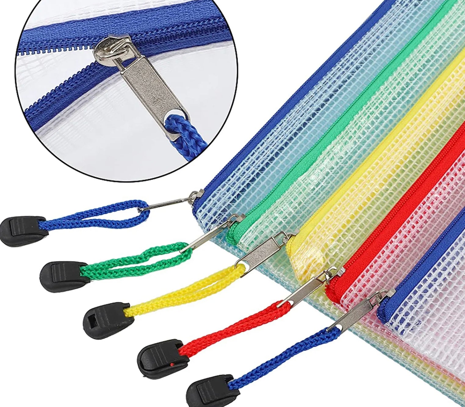 A3 Transparent Craft/Document Storage Wallet with Zipper