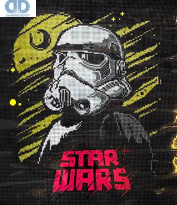 DIAMOND DOTZ® Star Wars Stormtrooper Diamond Painting Kit