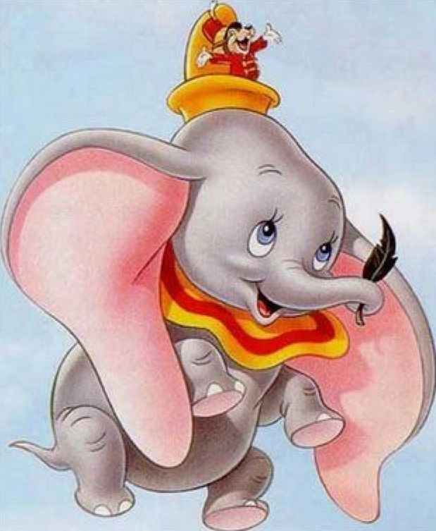 FLYING ELEPHANT - Full Drill Diamond Painting - 20cm x 30cm