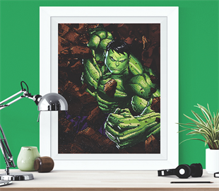 Diamond Dotz - Marvel - HULK SMASH (42cm x 53cm)