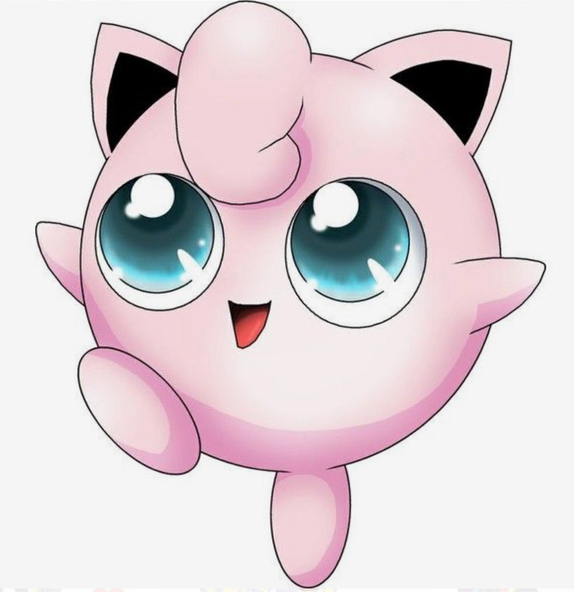 JIGGLYPUFF POKEMON - Full Drill Diamond Painting - 20cm x 20cm