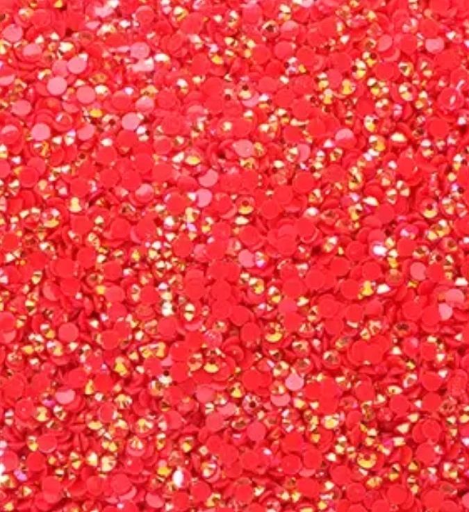 3mm BRIGHT JELLY AB RHINESTONES