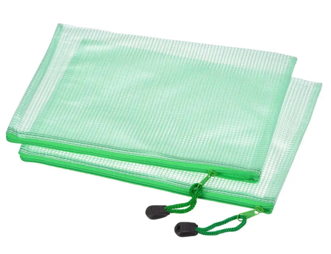 A3 Transparent Craft/Document Storage Wallet with Zipper