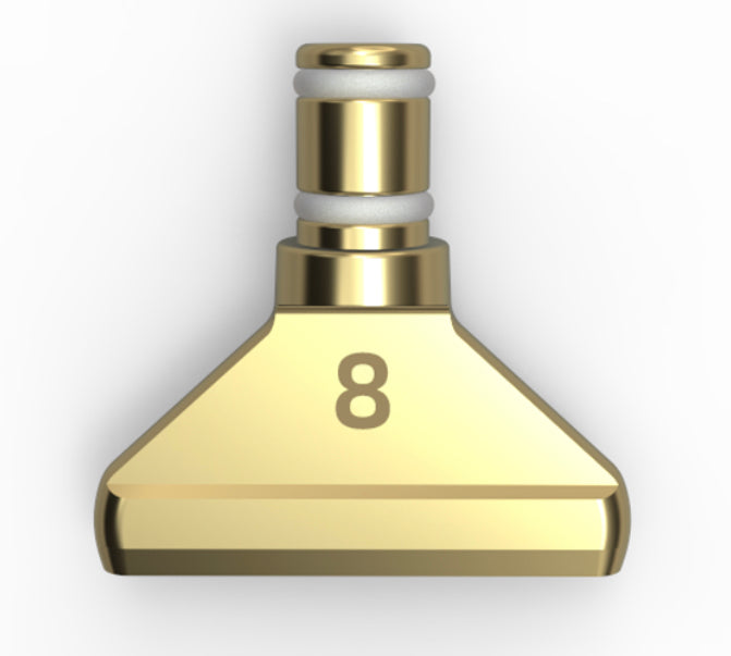 Stainless Steel Diamond Painting Pen Tips - Gold