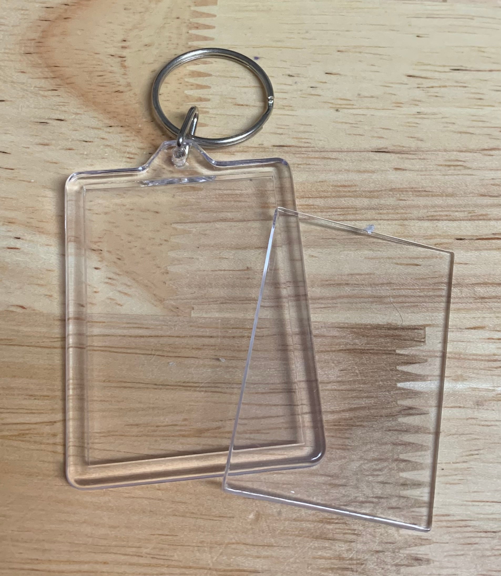 ACRYLIC PHOTO FRAME KeyRing - FreeStyle Pixel Art