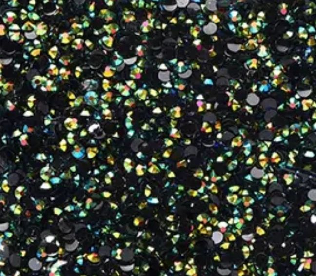 3mm BRIGHT JELLY AB RHINESTONES