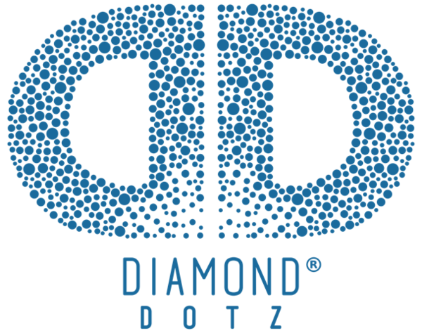 FLOWER UNICORN - DIAMOND DOTZ Kit (Intermediate)