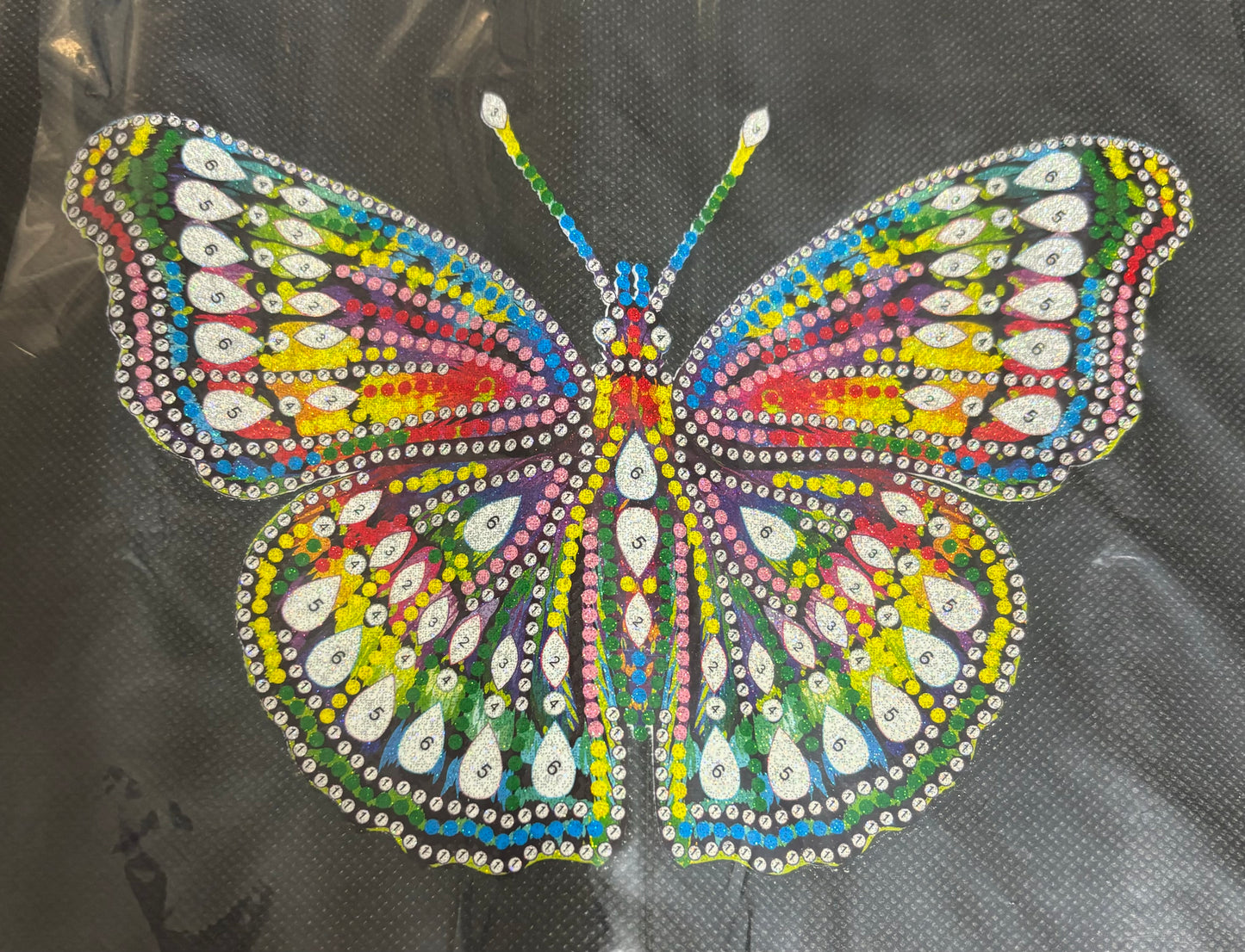 BEAUTIFUL BUTTERFLY - Special Drill Diamond Painting Tote Bag