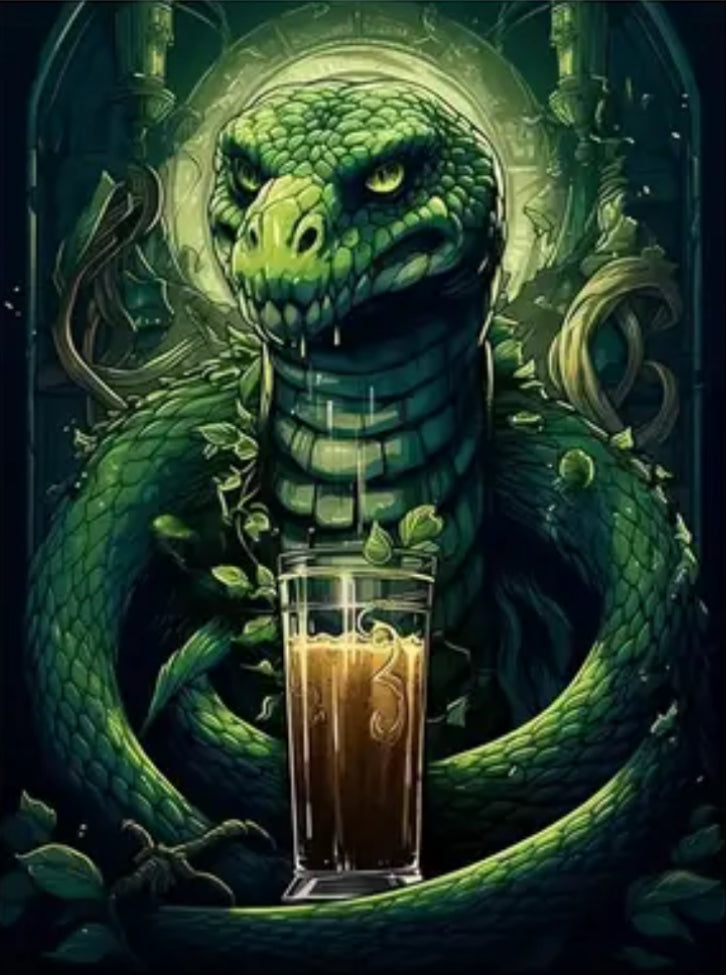 Set of 4 HOGWARTZ HOUSE EMBLEMS - Full Drill Diamond Painting - 25cm x 35cm