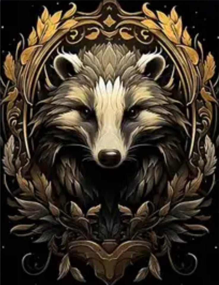 Set of 4 HOGWARTZ HOUSE EMBLEMS - Full Drill Diamond Painting - 25cm x 35cm