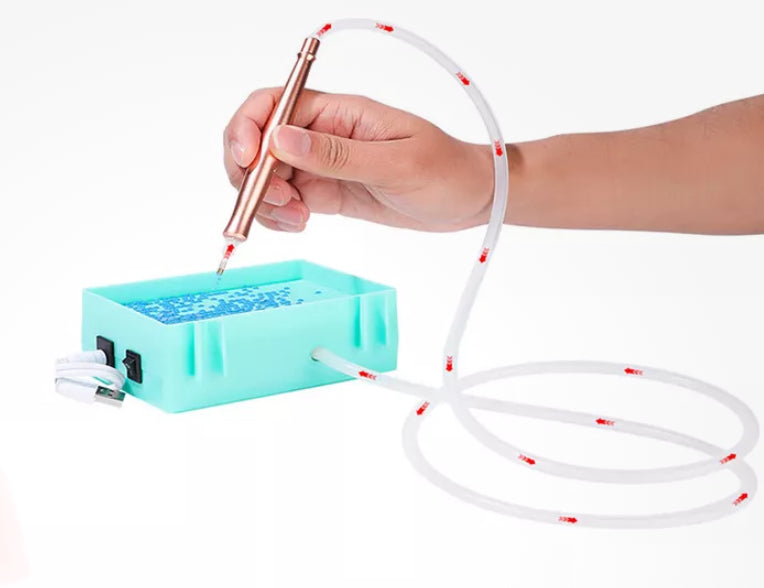 Electric Pick-Up Diamond Suction Tool Portable Vacuum Diamond Painting Pen Kit