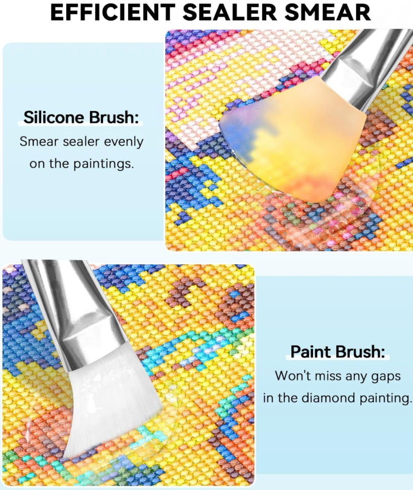 DIAMOND PAINTING SEALER KIT - 480ml