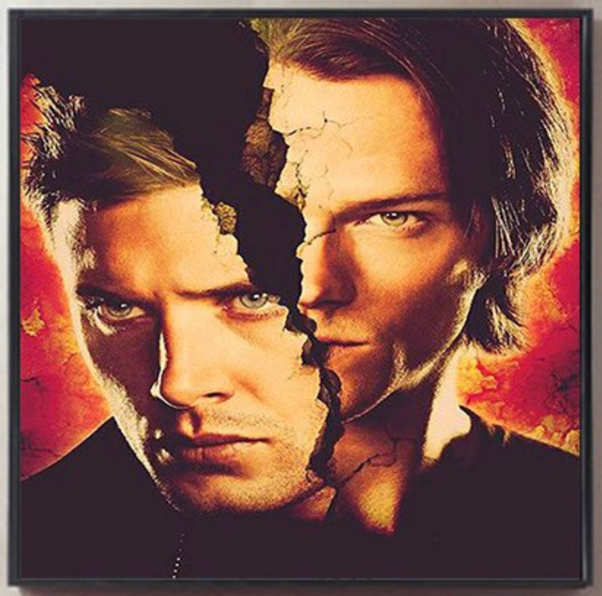 SAM & DEAN (SUPERNATURAL) - Full Drill Diamond Painting - 40cm x 40cm