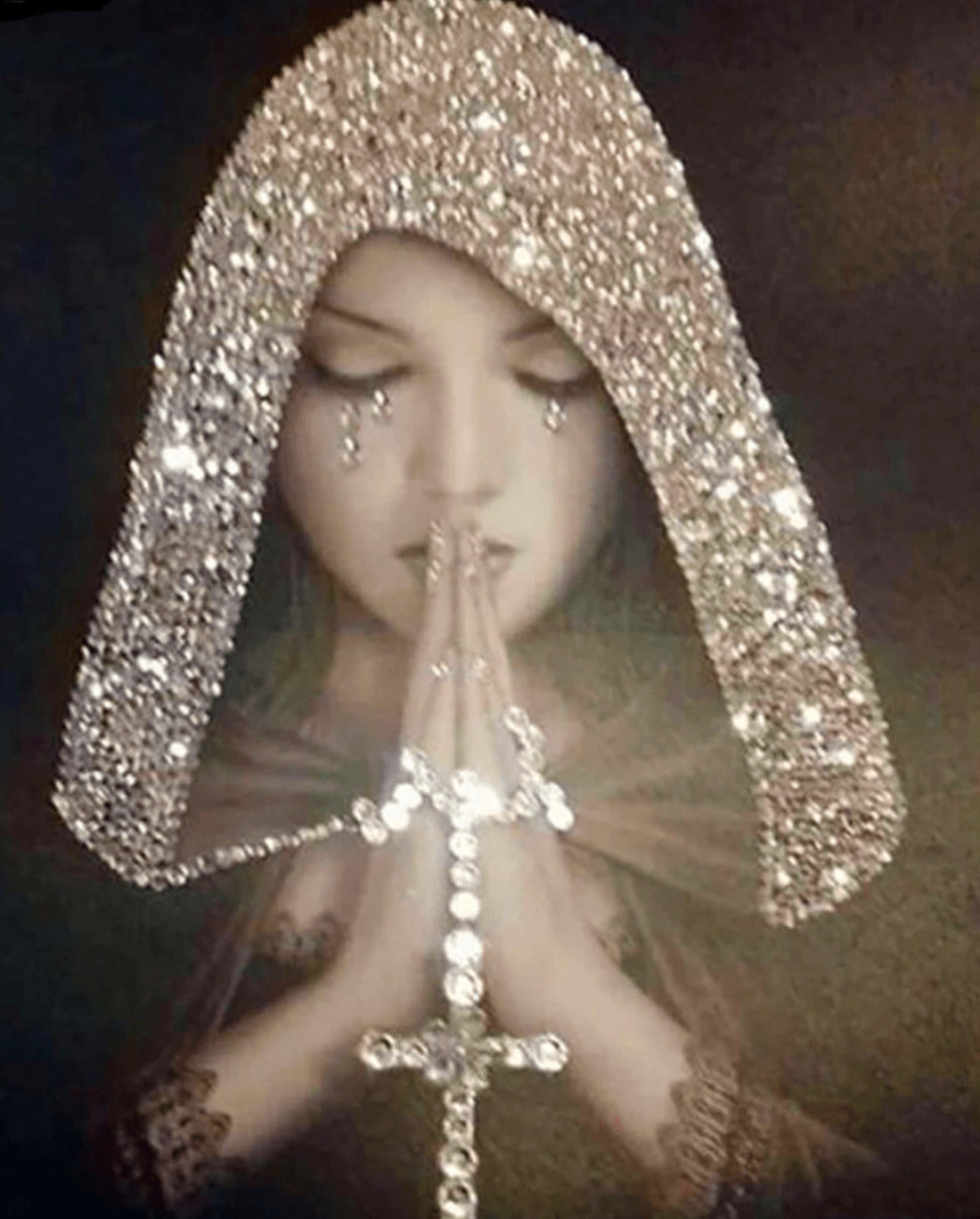 PRAYING ANGEL - Full Drill Diamond Painting - 30cm x 40cm