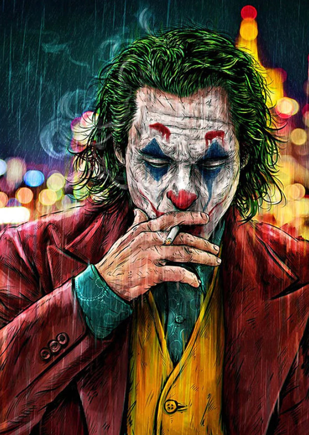 THE JOKER - Full Drill Diamond Painting - 30cm x 40cm