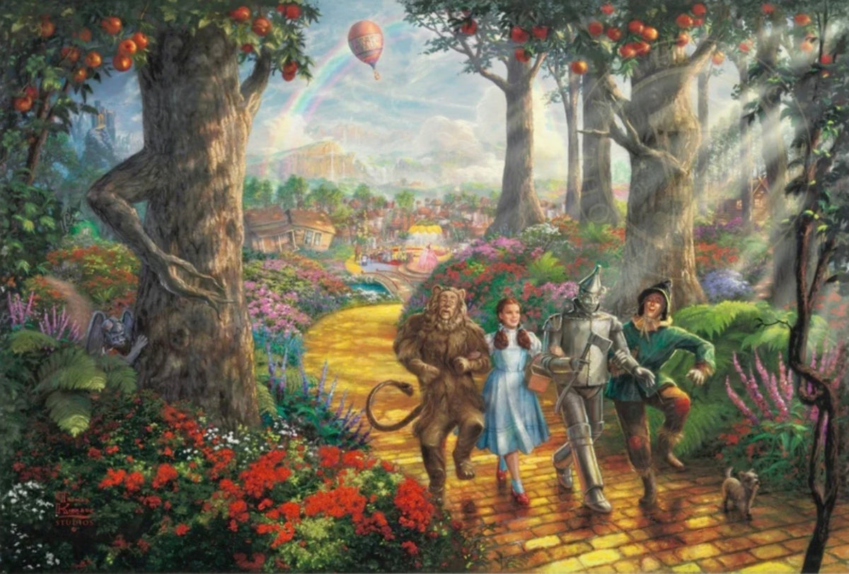 ALONG THE YELLOW BRICK ROAD - Full Drill Diamond Painting - 80cm x 40cm