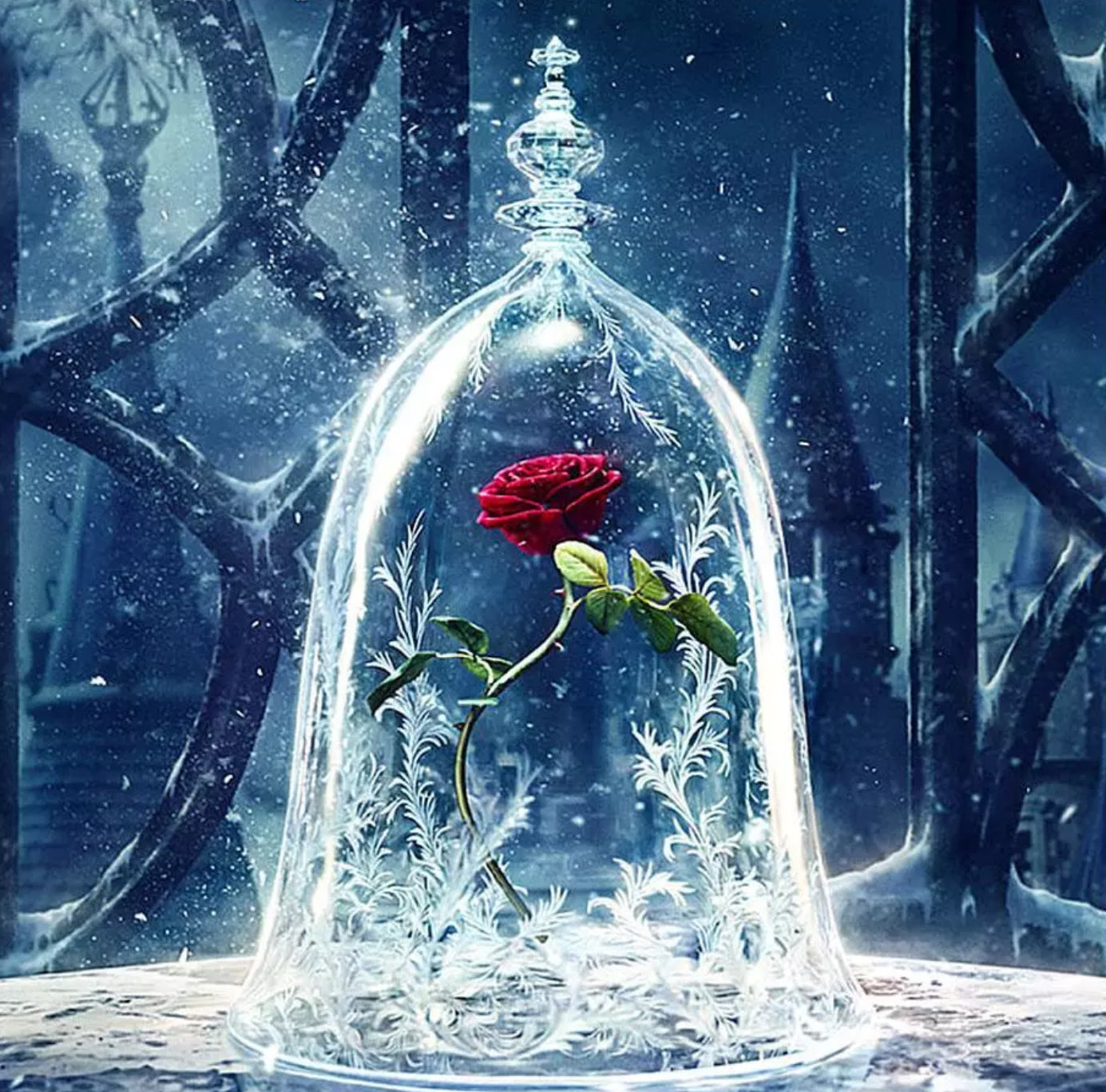 THE FOREVER ROSE - Full Drill Diamond Painting - 30cm x 30cm
