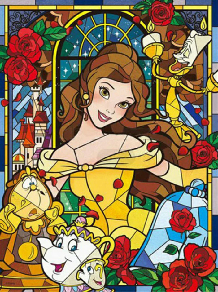 PRINCESS BELLE - Full Drill Diamond Painting - 40cm x 50cm