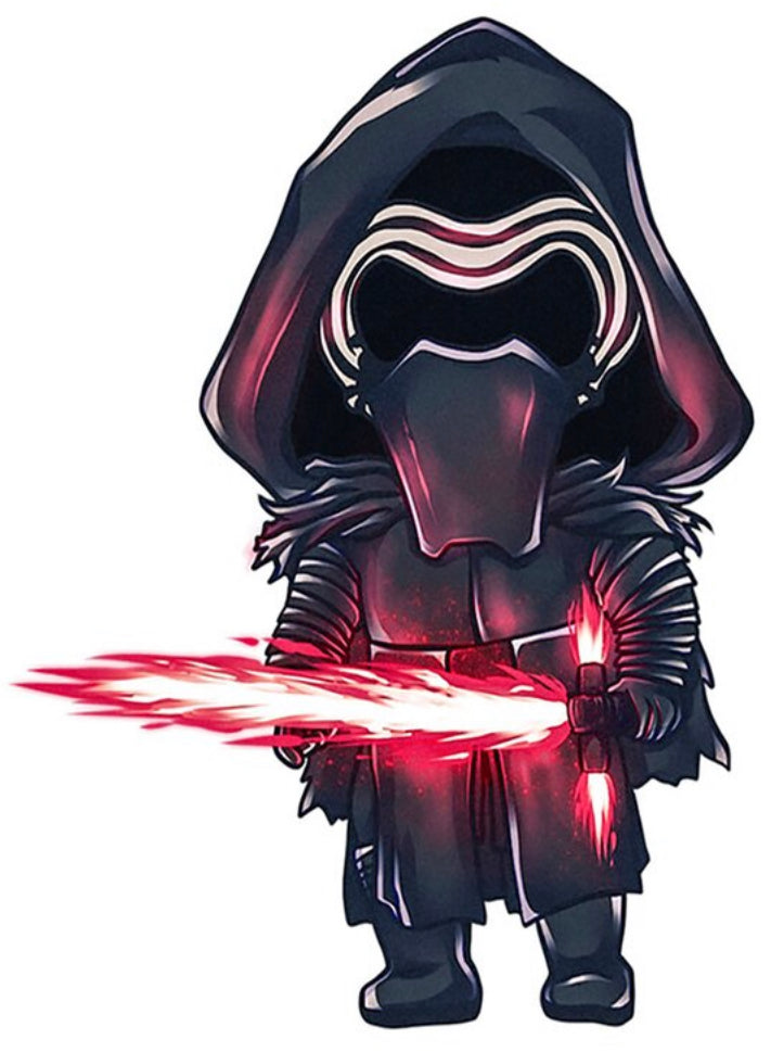 KYLO REN (Star Wars) - Full Drill Diamond Painting - 30cm x 40cm