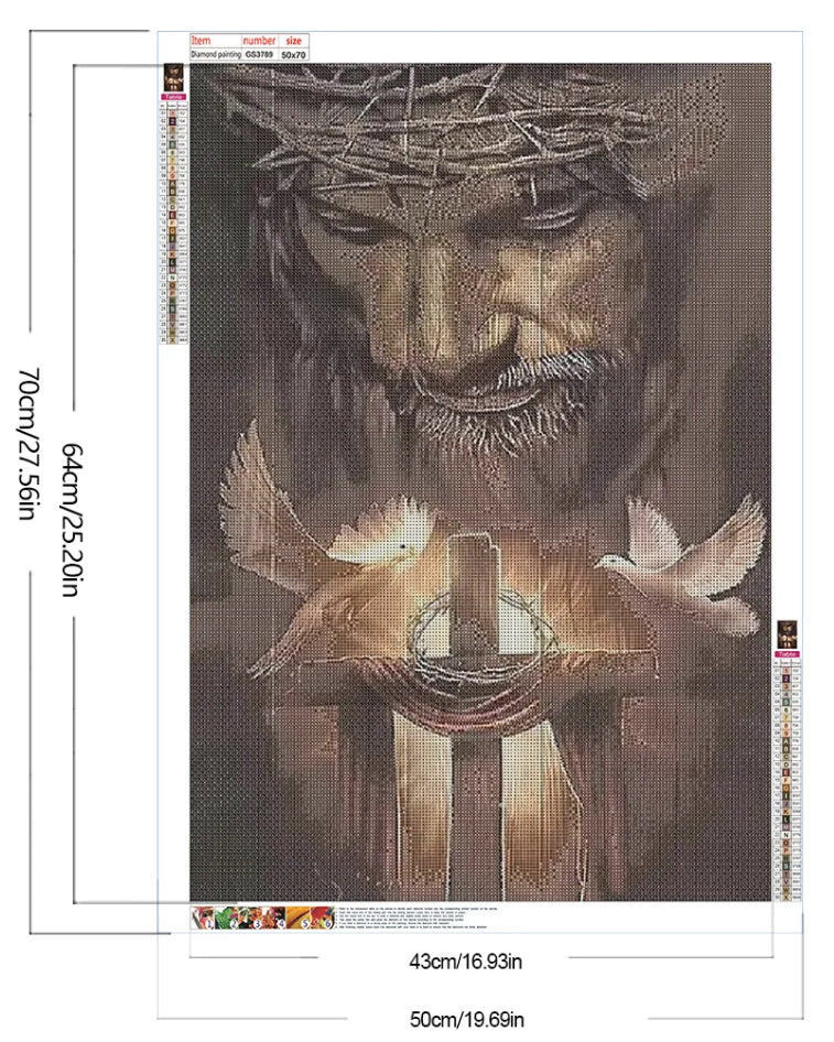THE CRUCIFIXION - Full Drill Diamond Painting - 45cm x 65cm