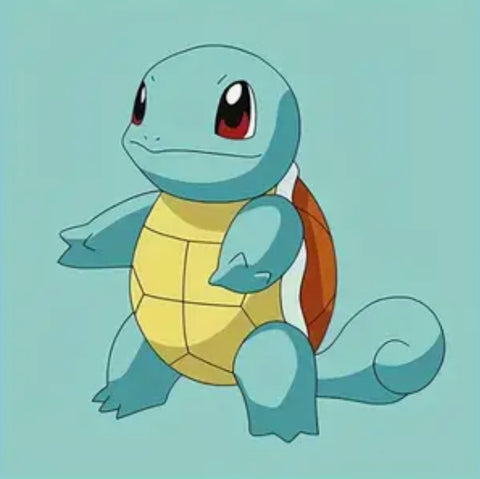 SQUIRTLE Pokemon Character - Full Drill Diamond Painting - 15cm x 15cm