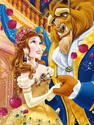 BEAUTY AND THE BEAST - Full Drill Diamond Painting - 35cm x 45cm