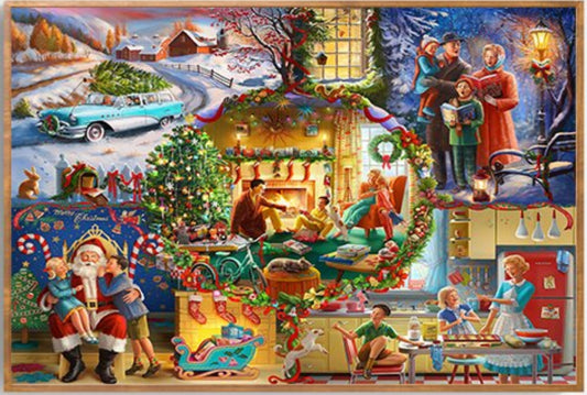 CHRISTMAS MURAL - 5D Diamond Painting - 60cm x 50cm