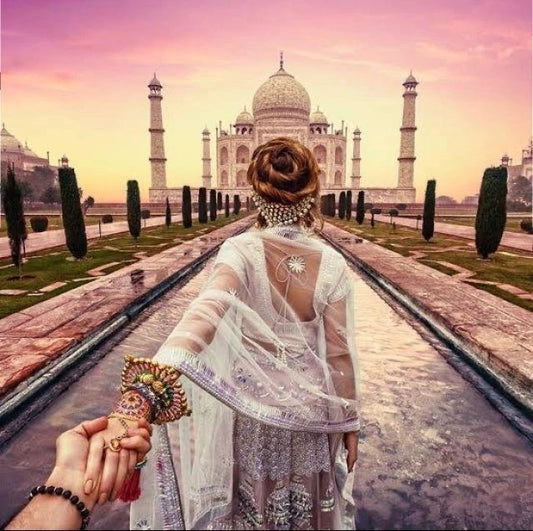 LEAD ME TO THE TAJ MAHAL - Full Drill Diamond Painting - 50cm x 50cm