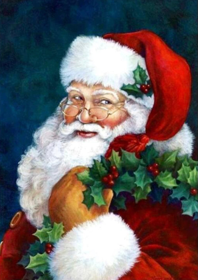 SANTA CLAUS - 5D Full Drill Diamond Painting - 30cm x 40cm