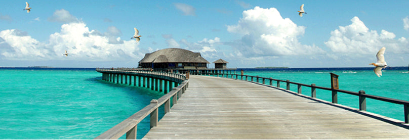 JETTY TO PARADISE - Full Drill Diamond Painting - 120cm x 40cm