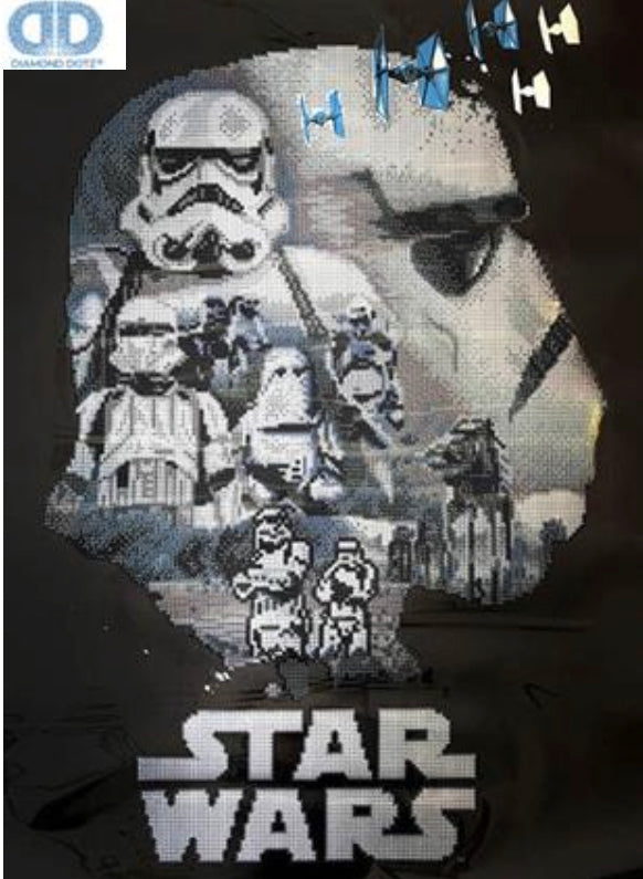 Diamond Dotz - Star Wars - STORMTROOPER (52cm x 68cm)