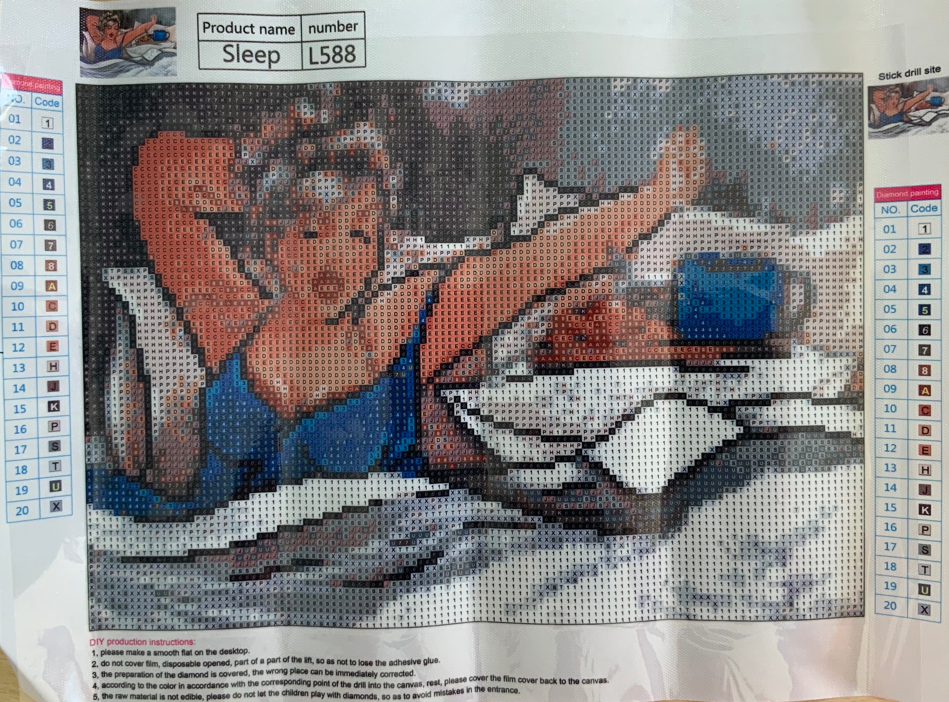 RISE ‘n SHINE (Time To Wake Up) - Full Drill Diamond Painting - 40cm x 30cm