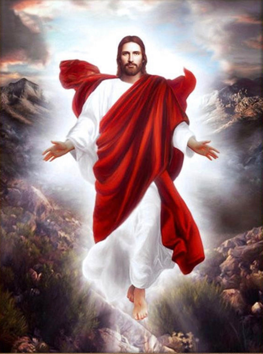 OUR FATHER WHO ART IN HEAVEN - Full Drill Diamond Painting - 30cm x 40cm
