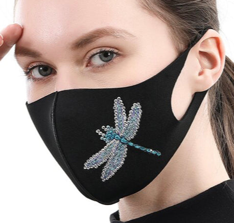 Diamond Painting FACIAL MASK - DRAGONFLY