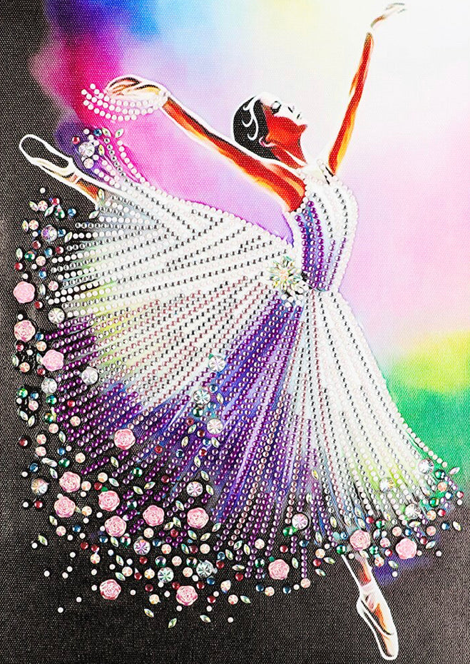 Special Drill PRETTY BALLERINA - Diamond Painting - 30cm x 40cm