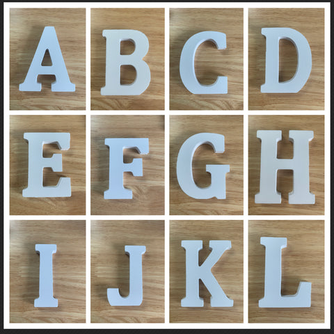 ALPHABET LETTERS for Freestyle Diamond Painting (A - L)