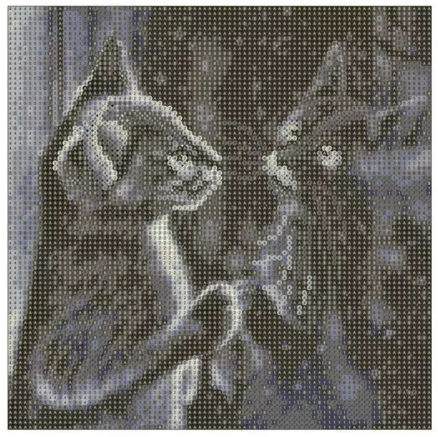 A KITTENS REFLECTION - Full Drill Diamond Painting - 30cm x 30cm