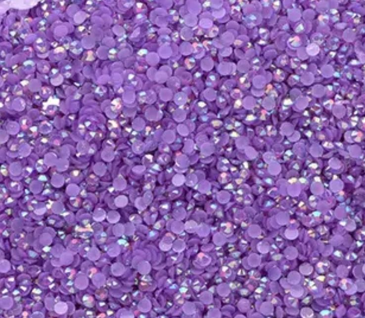 3mm BRIGHT JELLY AB RHINESTONES